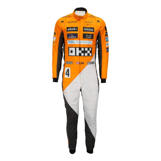 Lando Norris 2023 'Triple Crown' Spanish GP McLaren F1 Racing Suit | Prokart Racegear