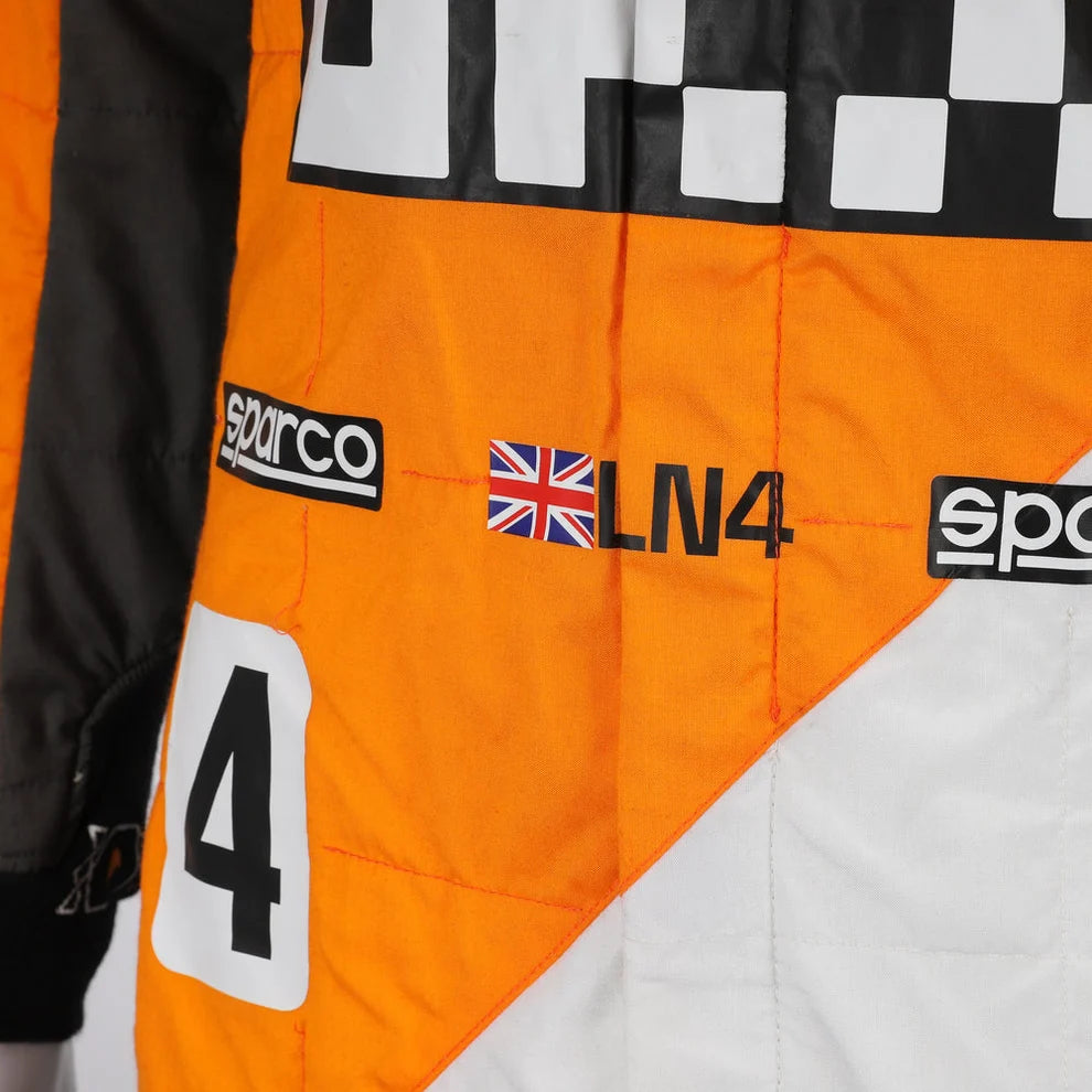 Lando Norris 2023 'Triple Crown' Spanish GP McLaren F1 Racing Suit | Prokart Racegear