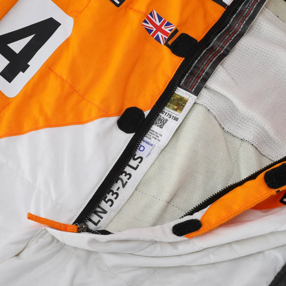 Lando Norris 2023 'Triple Crown' Spanish GP McLaren F1 Racing Suit | Prokart Racegear