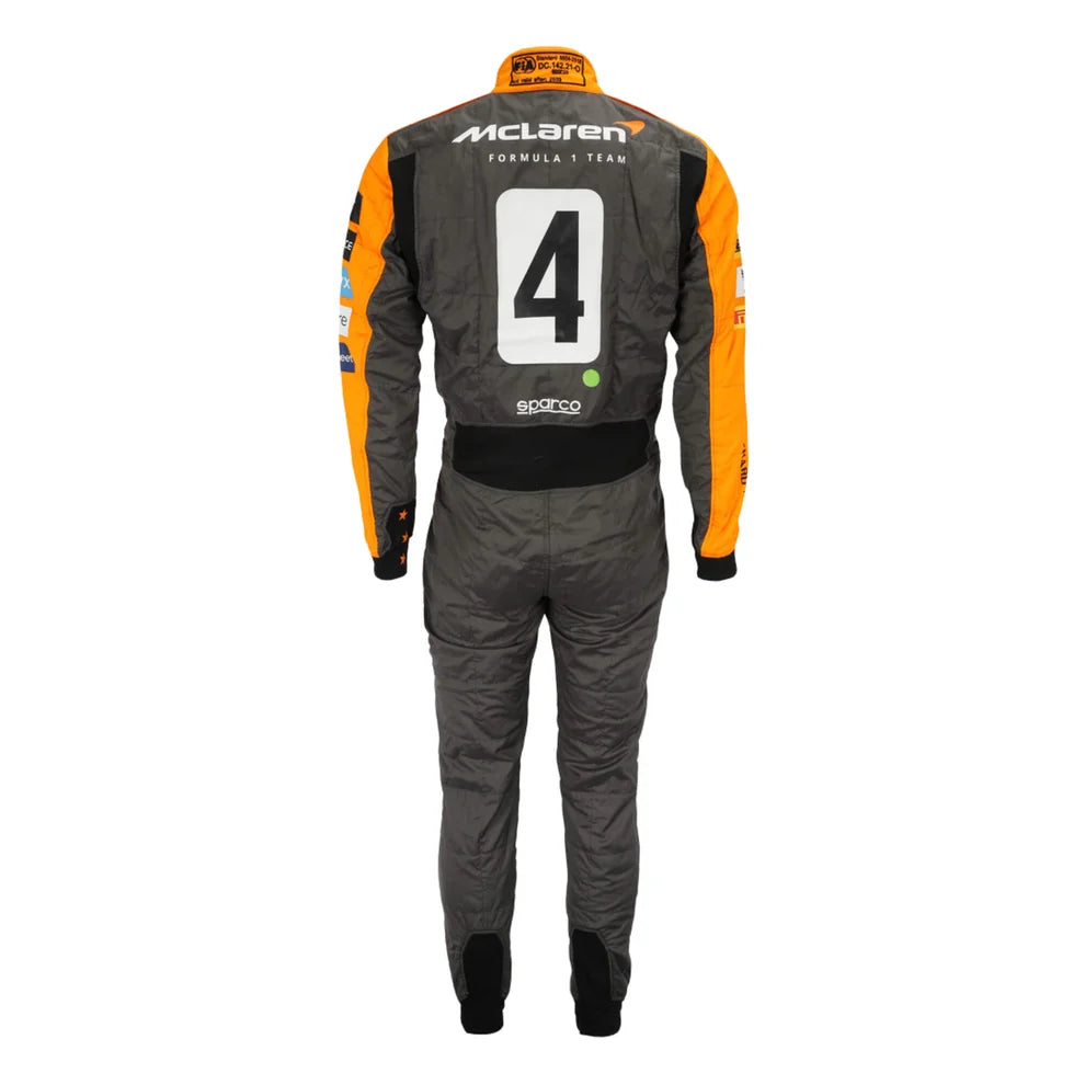 Lando Norris 2023 'Triple Crown' Spanish GP McLaren F1 Racing Suit | Prokart Racegear