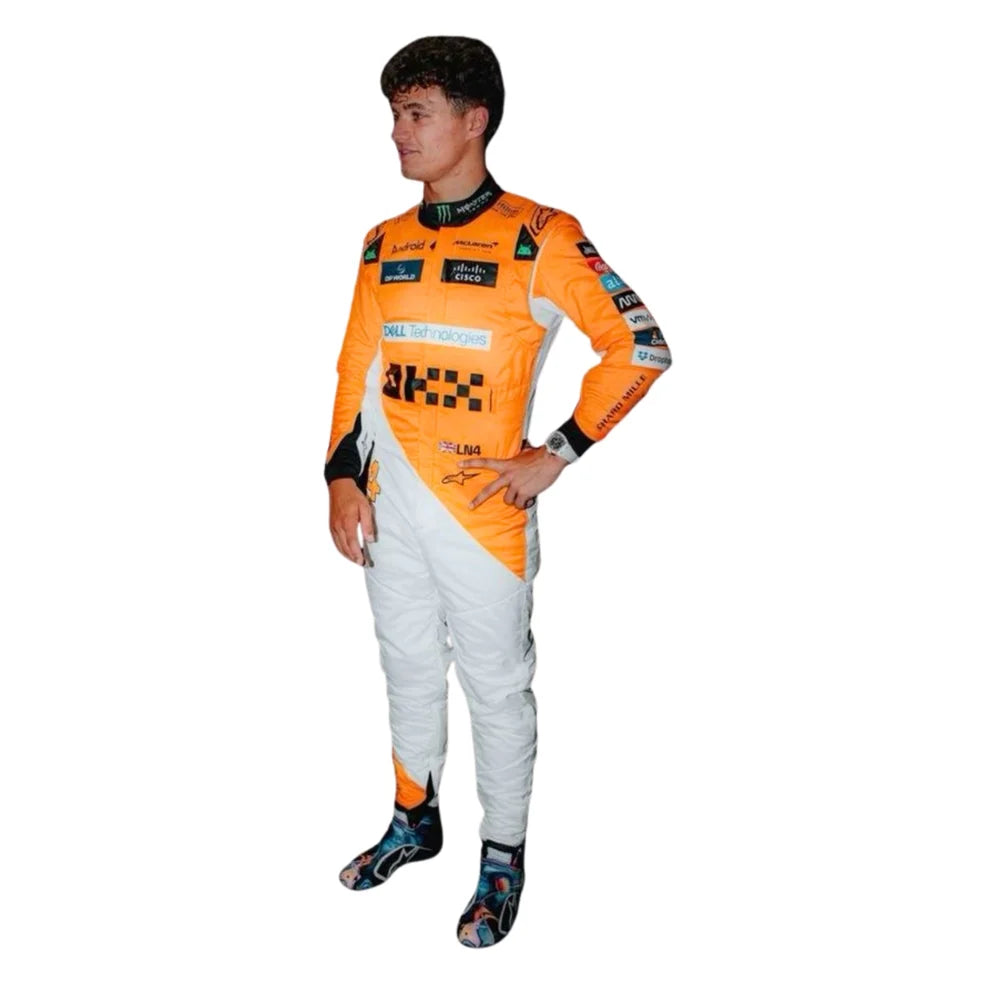 Lando Norris 2024 Singapore GP McLaren F1 Racing Suit | Prokart Racegear