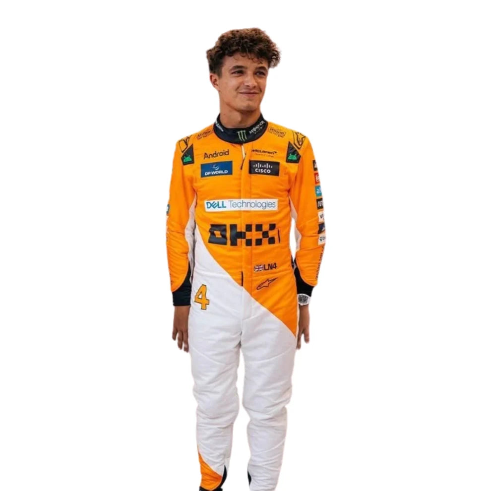 Lando Norris 2024 Singapore GP McLaren F1 Racing Suit | Prokart Racegear
