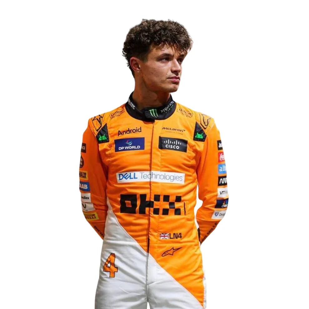 Lando Norris 2024 Singapore GP McLaren F1 Racing Suit | Prokart Racegear