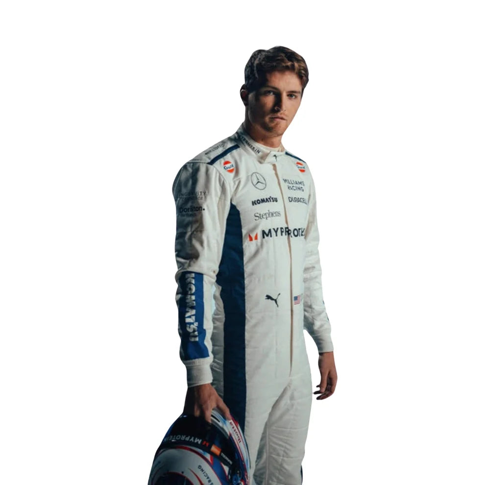 Logan Sargeant 2024 Williams F1 Racing Suit | Prokart Racegear