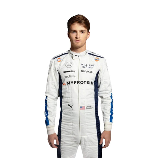 Logan Sargeant 2024 Williams F1 Racing Suit | Prokart Racegear