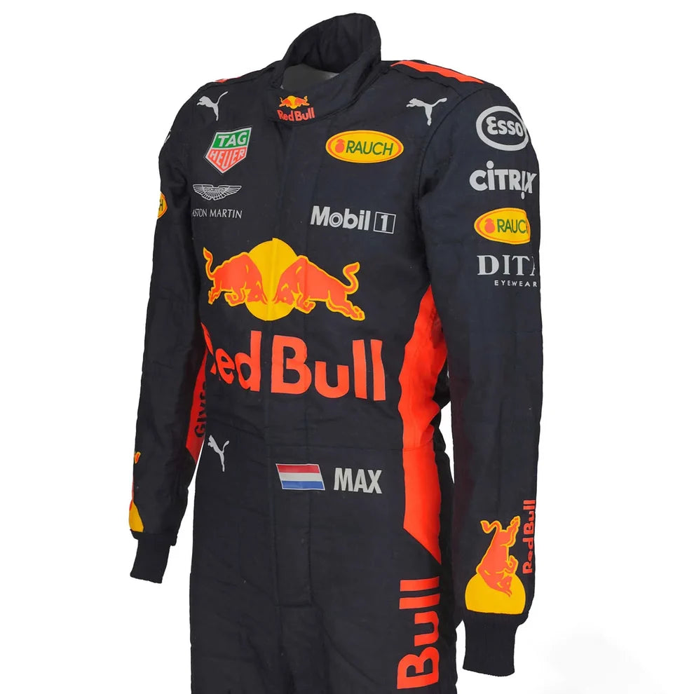 Max Verstappen 2018 Red Bull Racing TAG Heuer F1 Racing Suit | Prokart Racegear