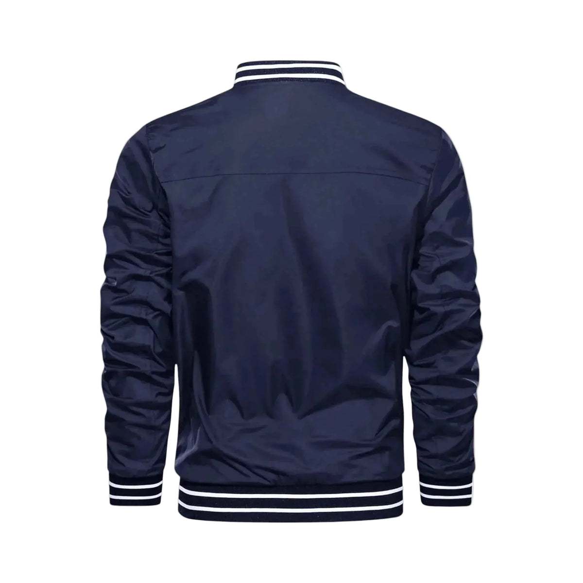 Men's Lightweight Bomber Jacket - Navy Blue
