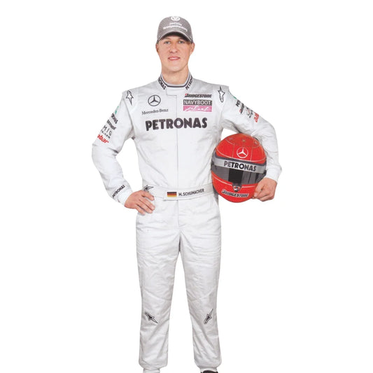 Michael Schumacher 2010 Mercedes F1 Racing Suit
