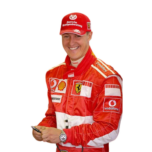 Michael Schumacher 2006 BAR CODE Ferrari F1 Replica Embroidery Race Suit