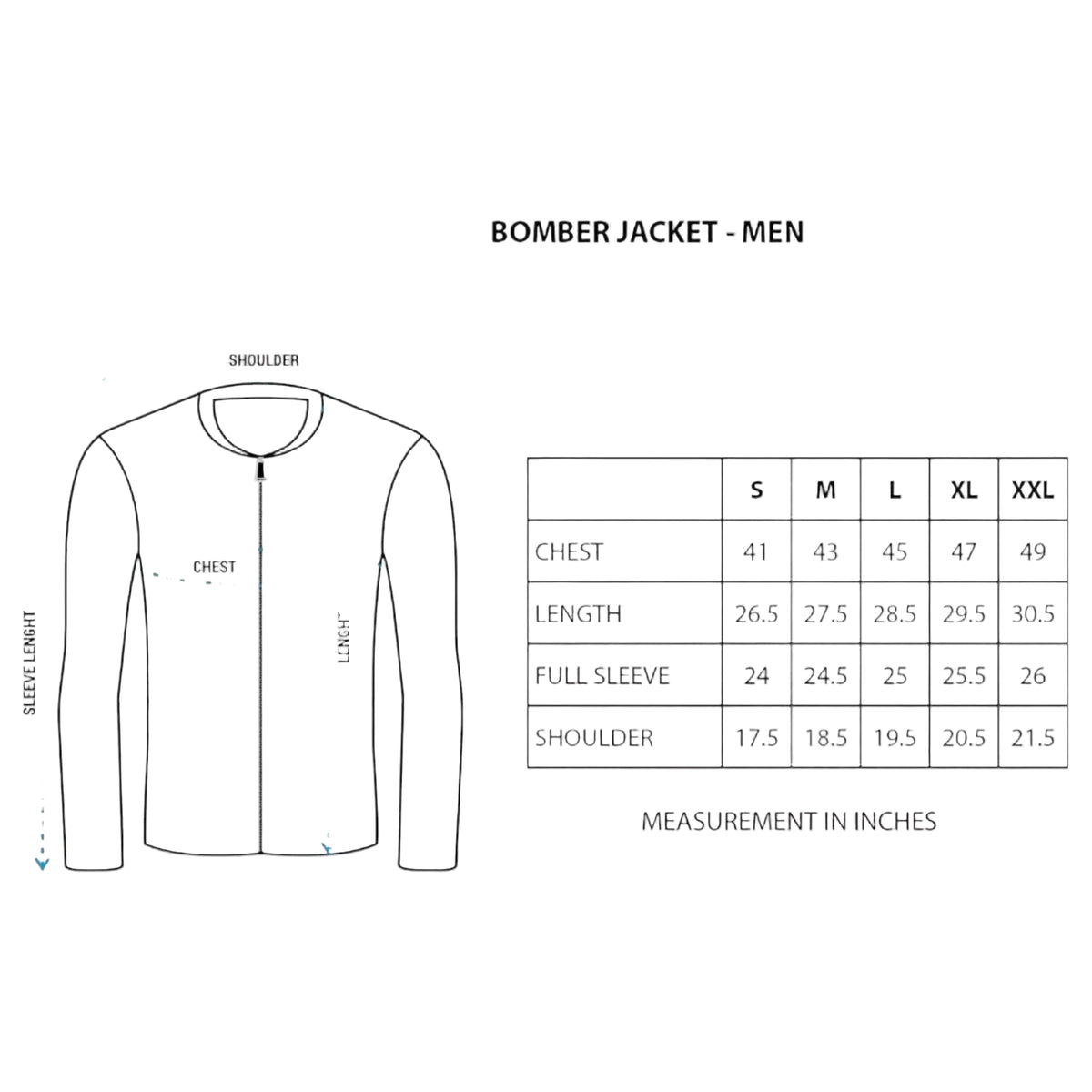 Men's Lightweight Bomber Jacket - Black
