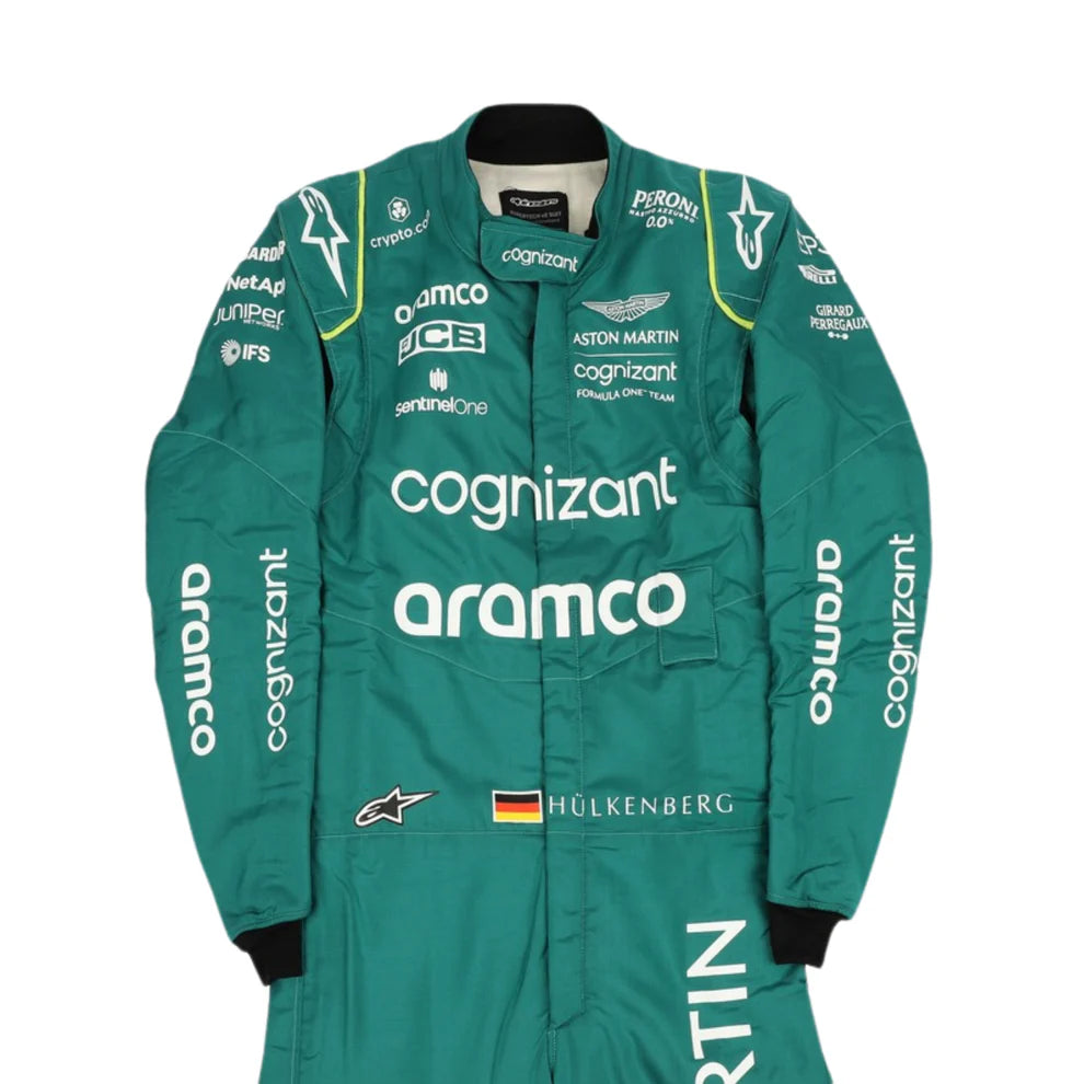 2022 Nico Hulkenberg Aston Martin F1 Race Suit
