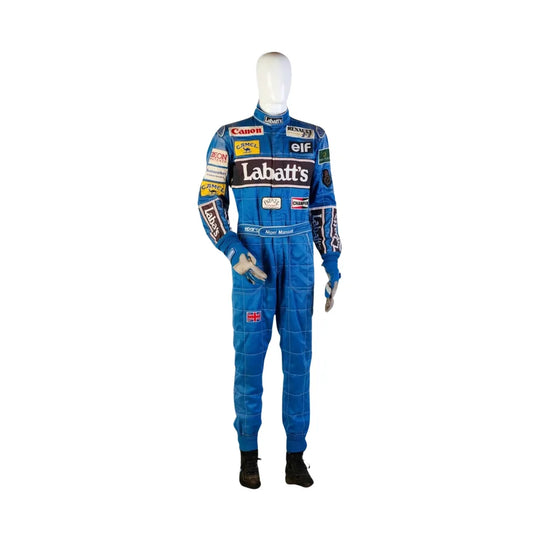 Nigel Mansell 1992 Williams F1 Racing Suit