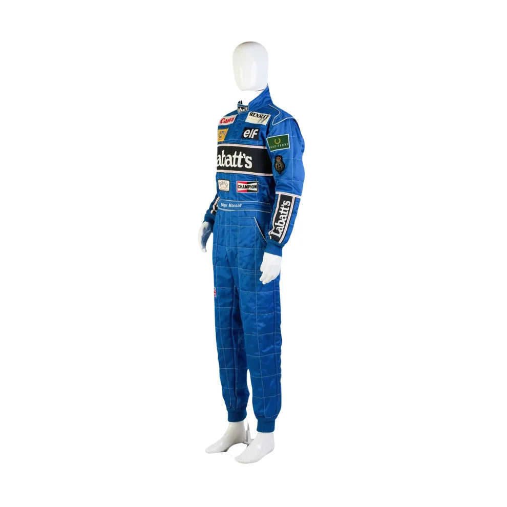Nigel Mansell 1992 Williams F1 Racing Suit