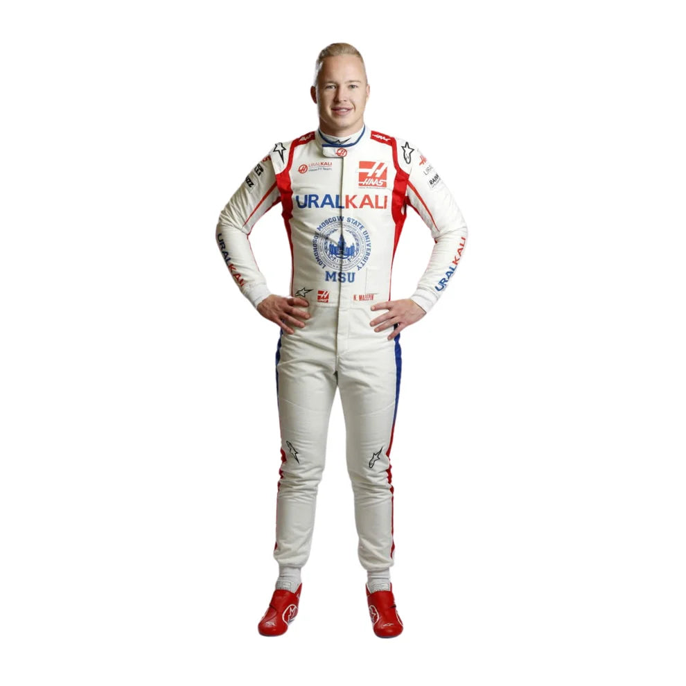 Nikita Mazepin 2021 British GP Haas F1 Racing Suit