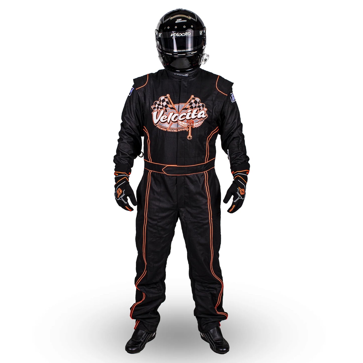 Velocita Wings and Pistons Stock Racing Suit