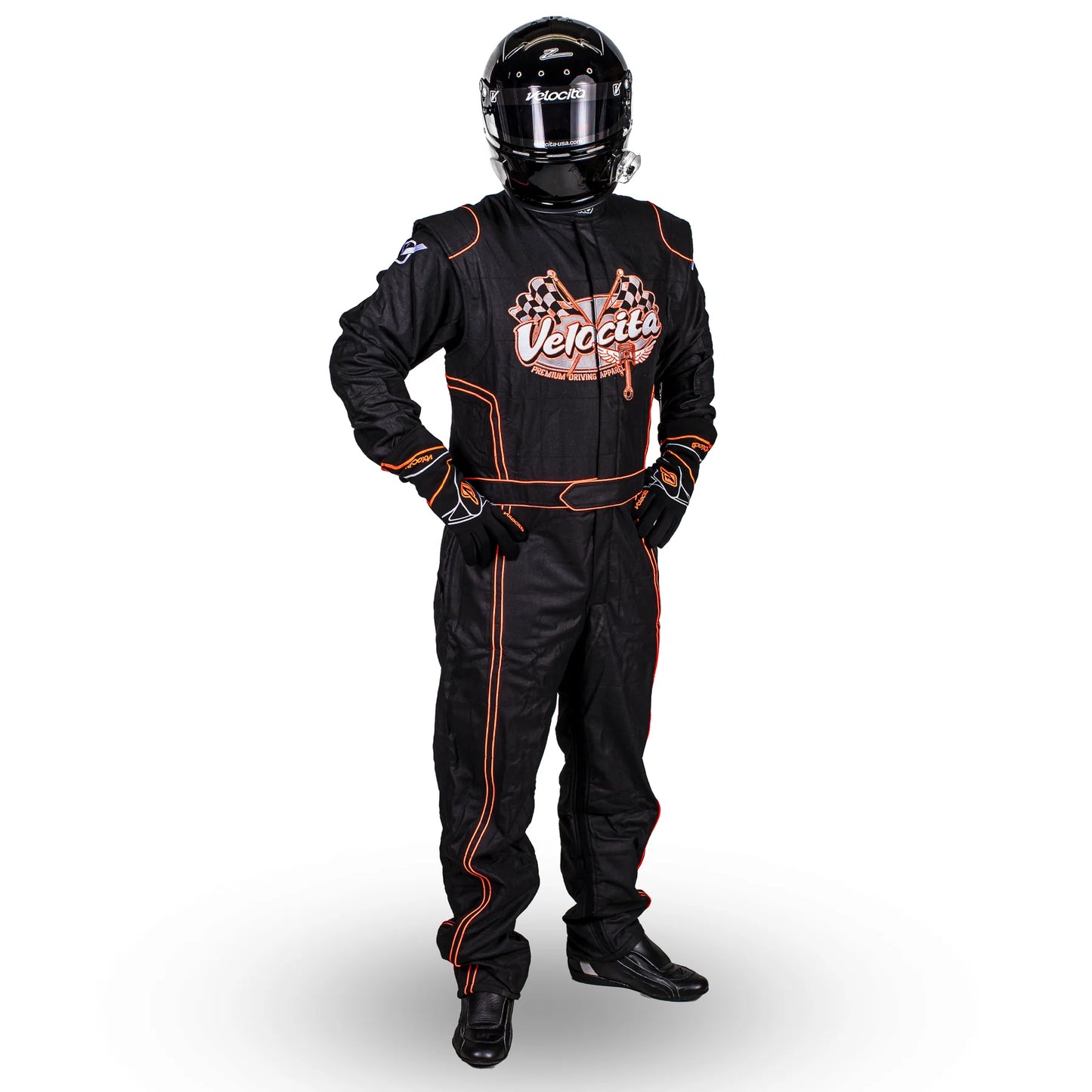 Velocita Wings and Pistons Stock Racing Suit