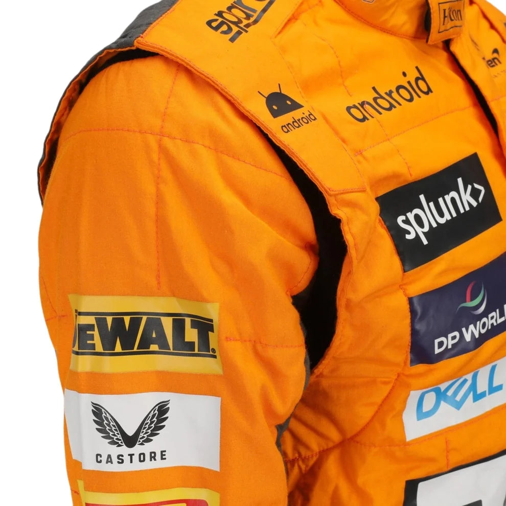 Oscar Piastri 2023 'Triple Crown' Spanish GP McLaren F1 Racing Suit | Prokart Racegear