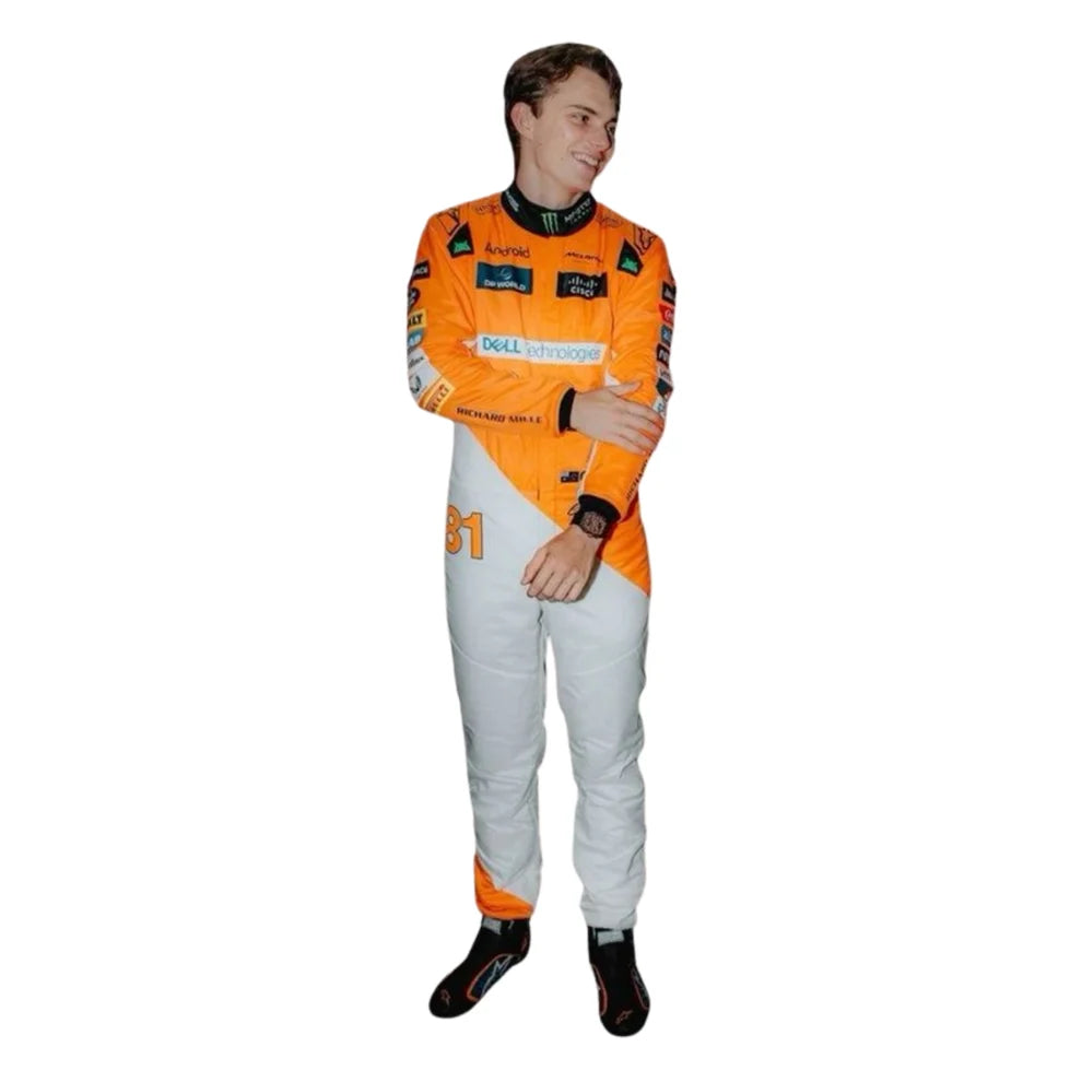 Oscar Piastri 2024 Singapore GP McLaren F1 Racing Suit | Prokart Racegear