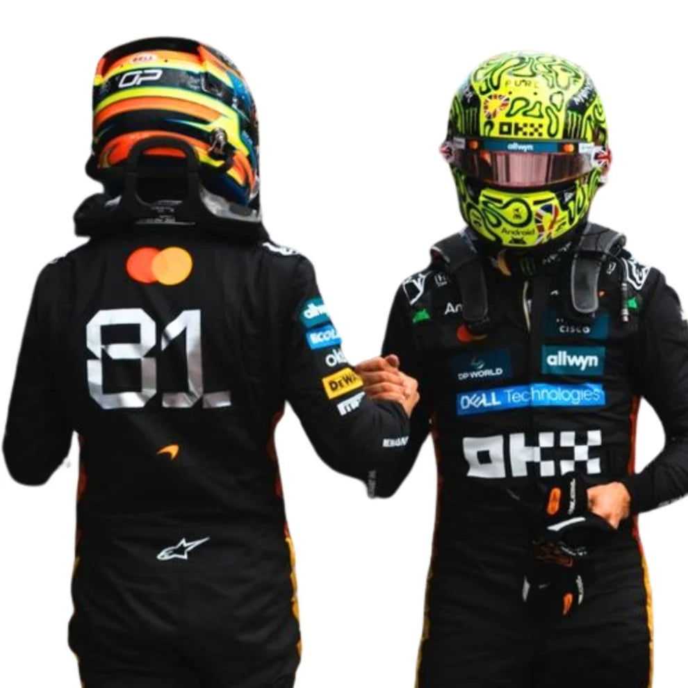 2025 Lando Norris & Oscar Paistri McLaren British GP  Race Suit