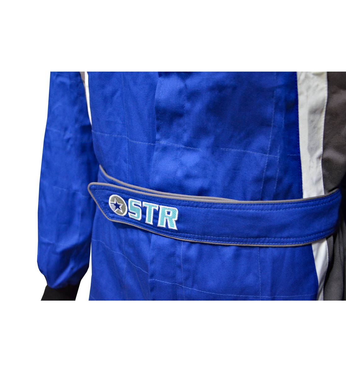 STR Podium Race Suit Blue White Grey SFI 3.2A/1 Motorsport Racing Suit S EU50