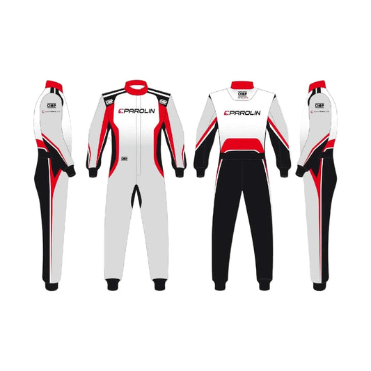 Parolin Motorsport OMP Go Kart Race Suit KS2-R