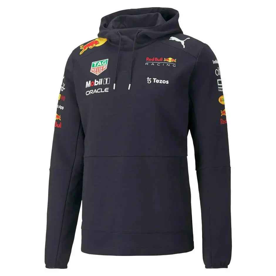 RED BULL RACING F1 2022 MEN'S TEAM HOODED SWEATSHIRT NAVY