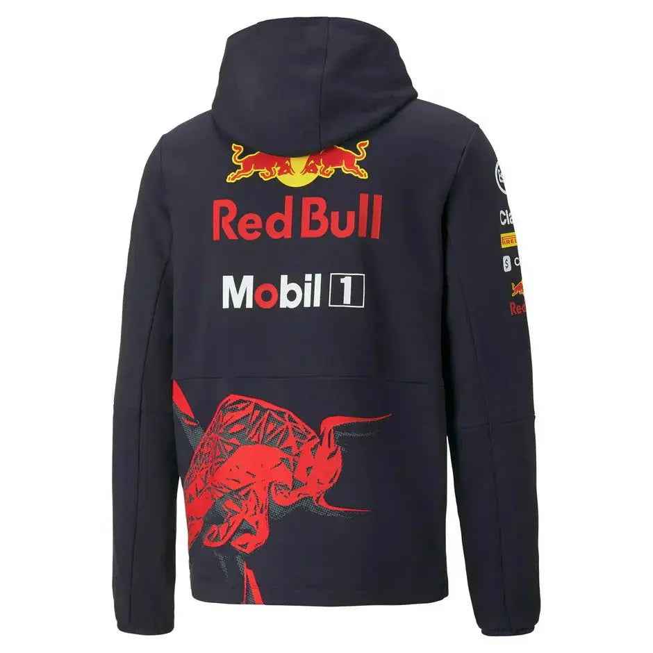 RED BULL RACING F1 2022 MEN'S TEAM HOODED SWEATSHIRT NAVY