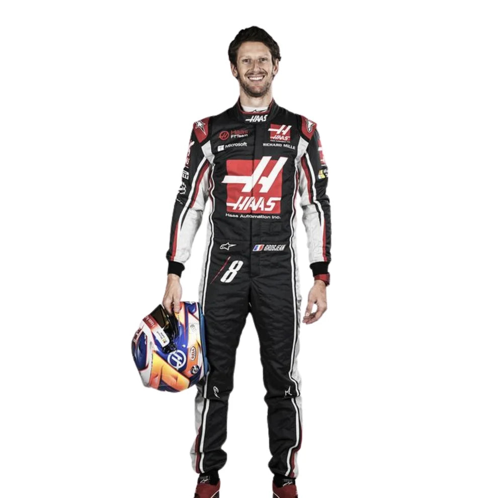 Romain Grosjean 2017 Haas F1 Racing Suit
