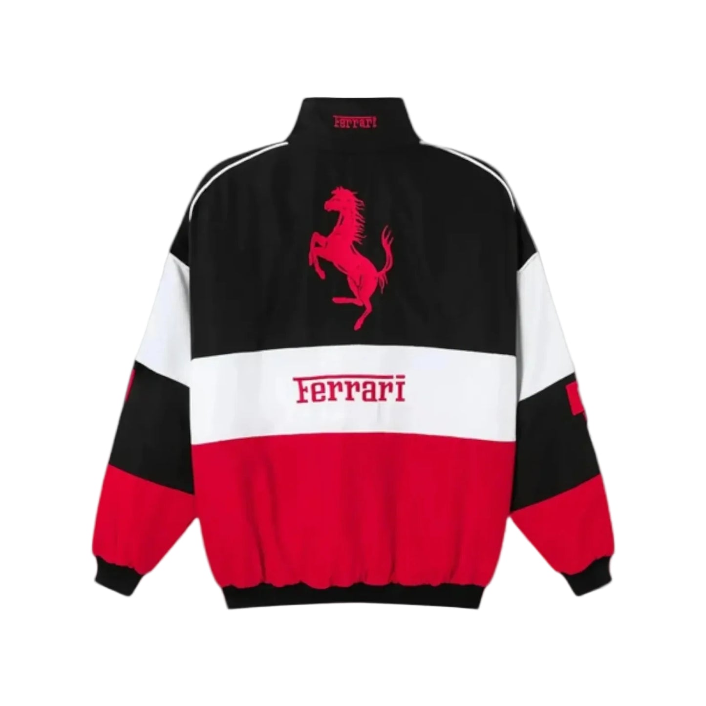 Scuderia Ferrari Vintage Jacket | Black, Red And White