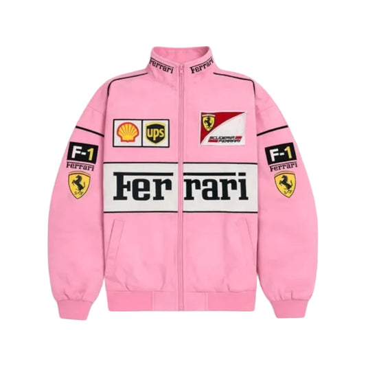 Scuderia Ferrari Vintage Jacket | Pink
