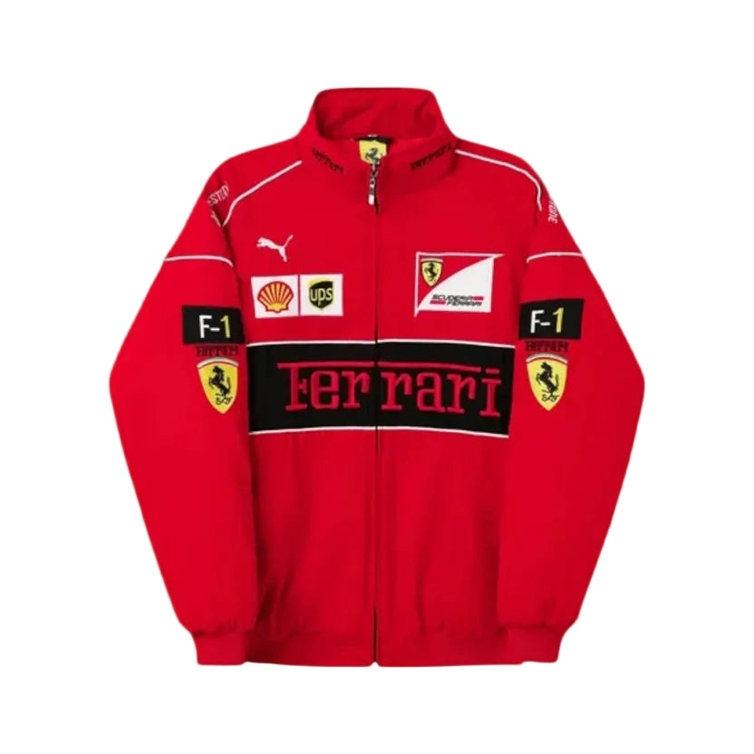 Scuderia Ferrari Vintage Jacket | Red