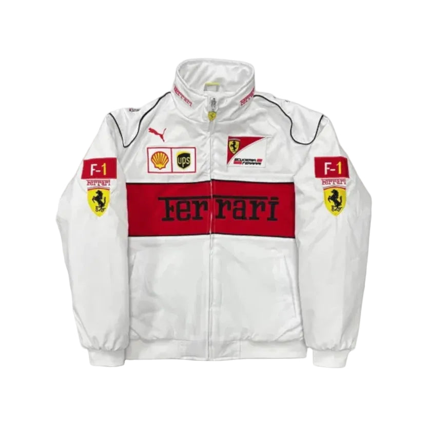 Scuderia Ferrari Vintage Jacket | White