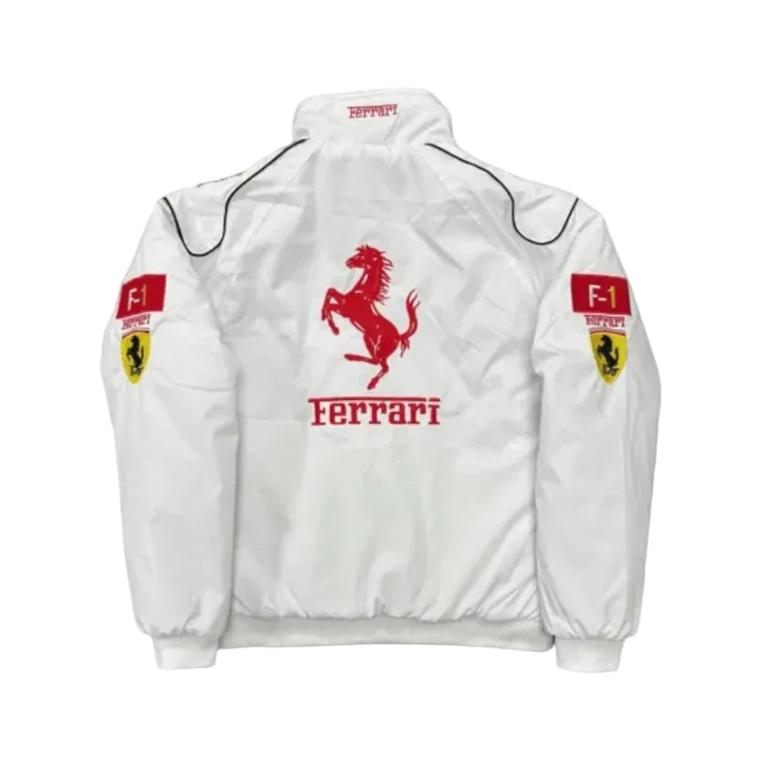 Scuderia Ferrari Vintage Jacket | White