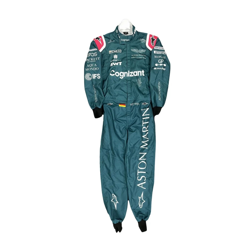 Sebastian Vettel 2021 Aston Martin F1 Racing Suit