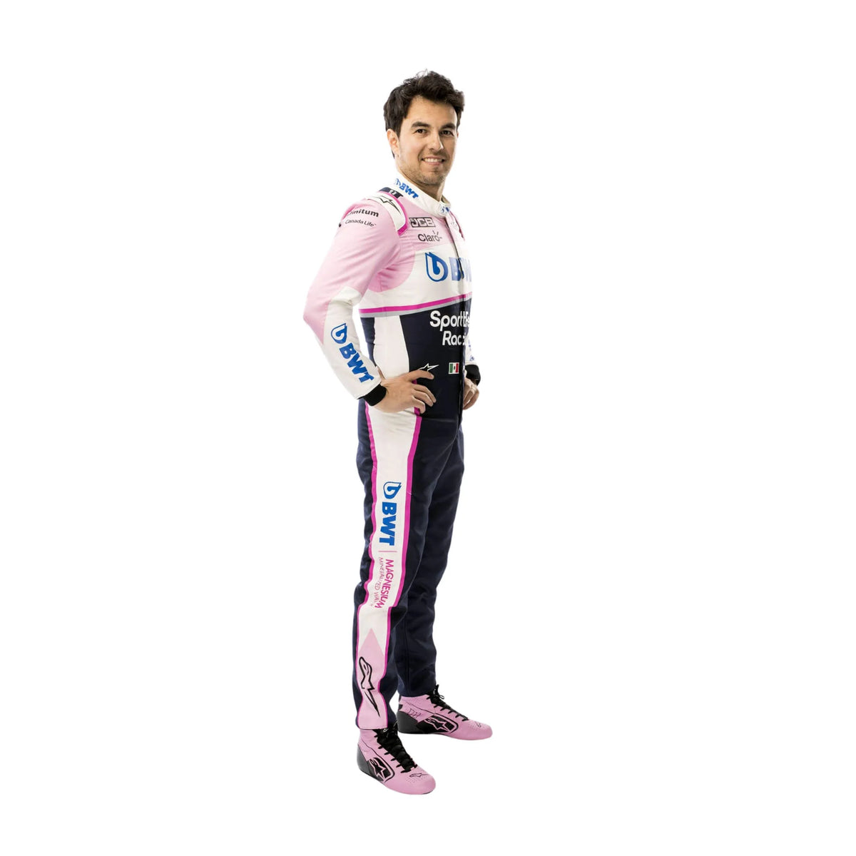 2019 Sergio Perez BWT Racing Point F1 Racing Suit