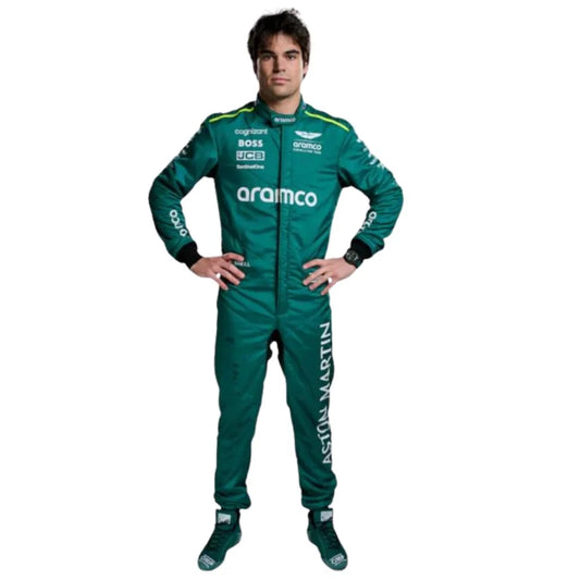2024 Lance Stroll Aston Martin F1 Race Suit