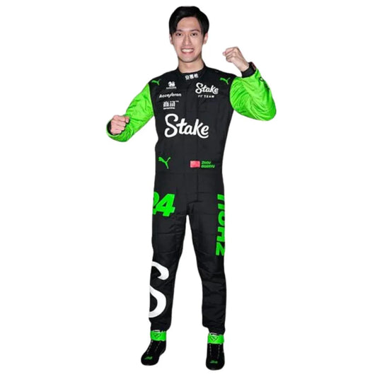 2024 Zhou Guanyu Kick Sauber Stake F1 Race Suit