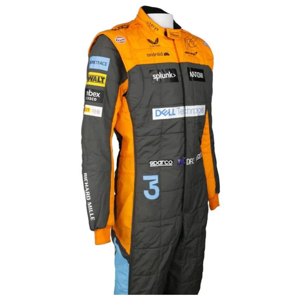 2022 Daniel Ricciardo McLaren F1 Race Suit