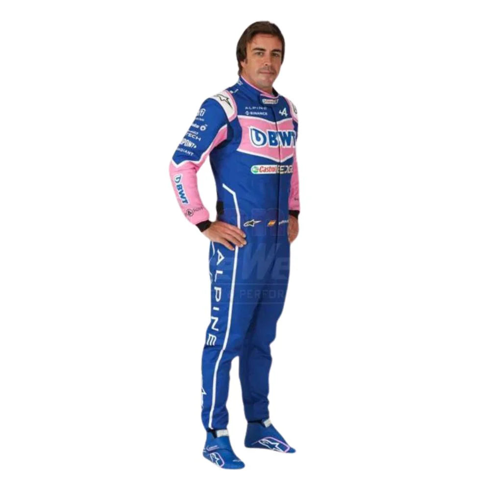 2022 FERNANDO ALONSO ALPHINE F1 RACE SUIT