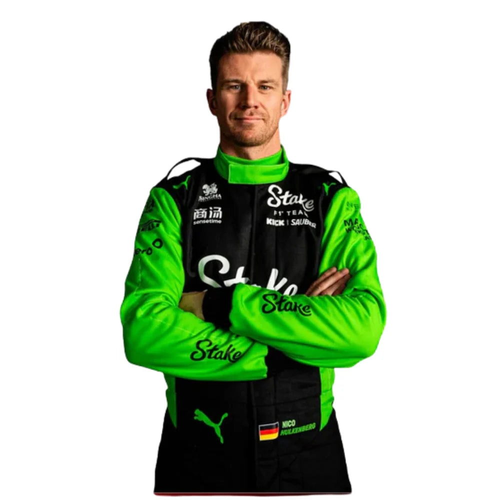 Nico Hulkenberg 2025 Kick Sauber F1 Inspired Race Suit | Prokart Racegear
