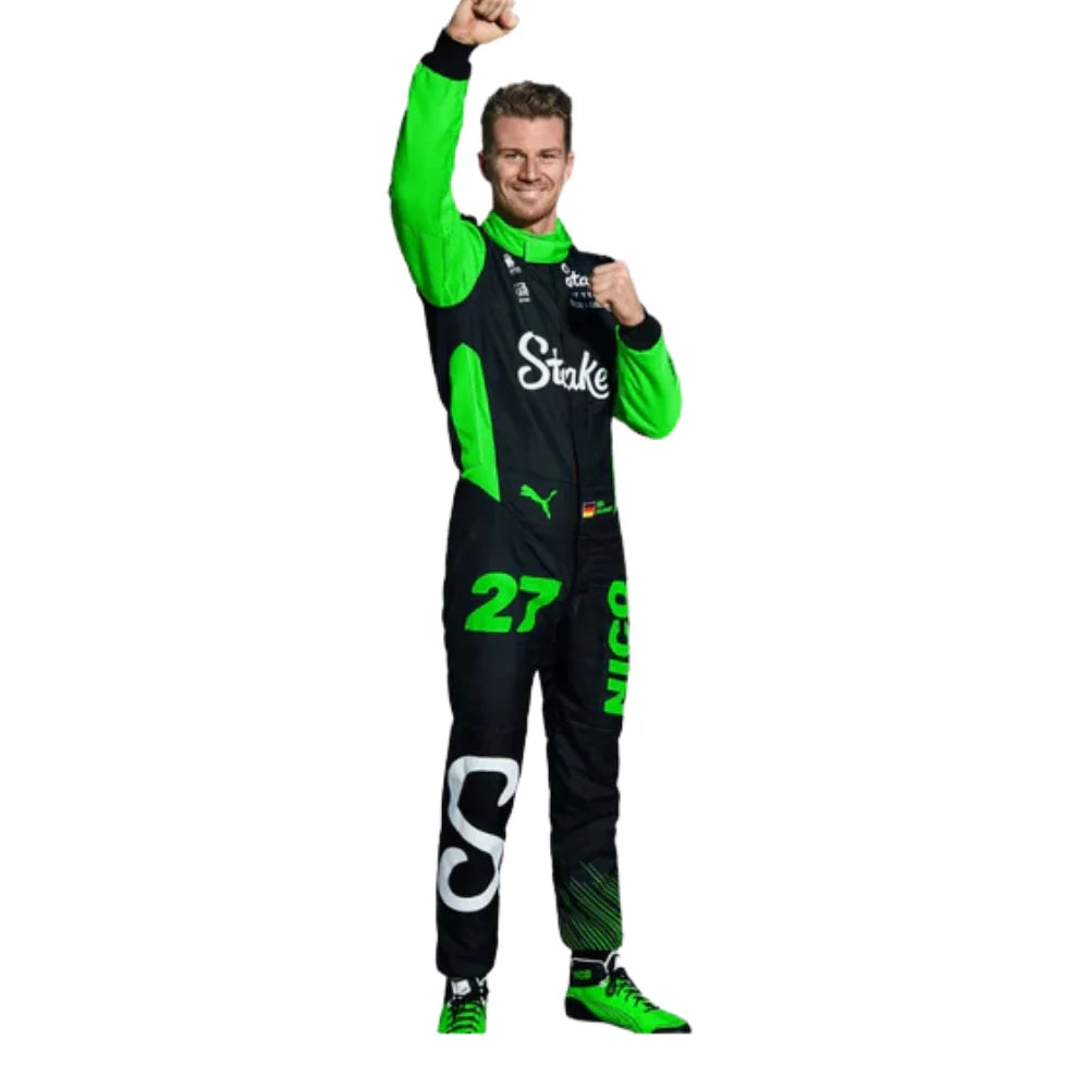 Nico Hulkenberg 2025 Kick Sauber F1 Inspired Race Suit | Prokart Racegear