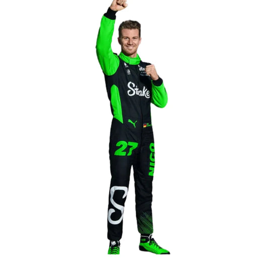 Nico Hulkenberg 2025 Kick Sauber F1 Inspired Race Suit | Prokart Racegear