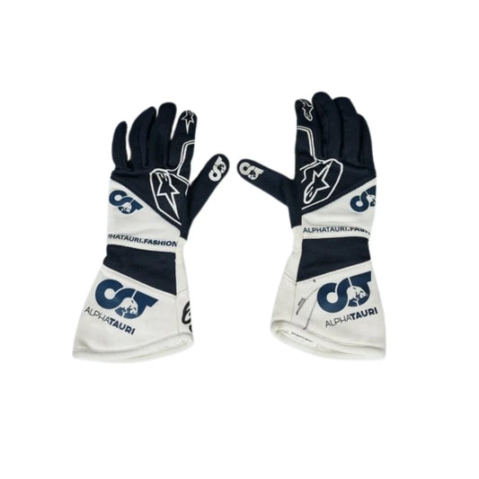 2022 Yuki Tsunoda Alphatauri F1 Race Gloves