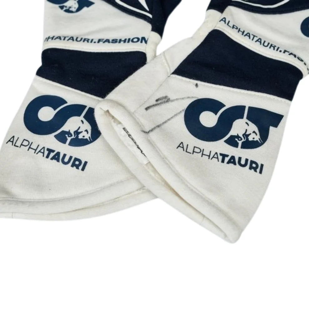2022 Yuki Tsunoda Alphatauri F1 Race Gloves