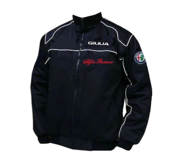 Alfa Romeo Giulia Racing Vintage Jacket Black