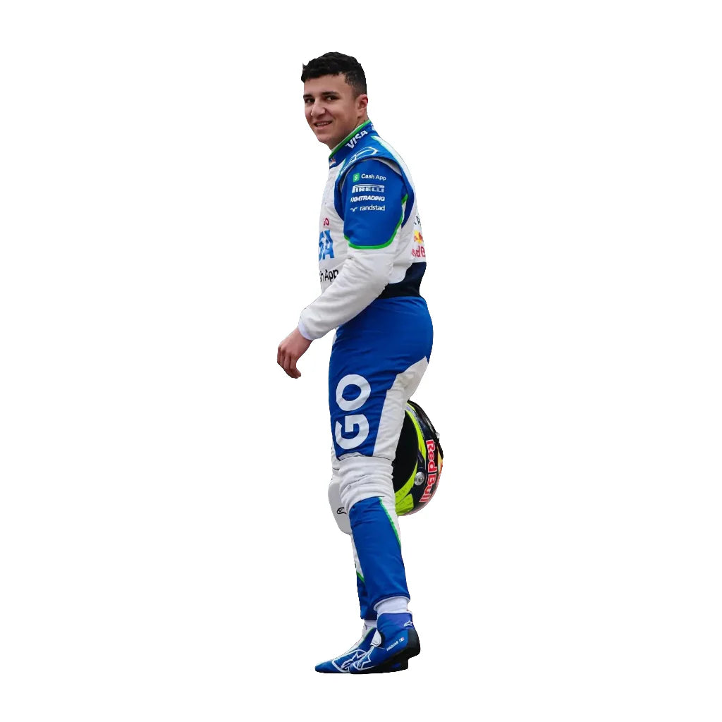 Isack Hadjar 2025 Racing Bulls F1 Inspired Race Suit | Prokart Racegear