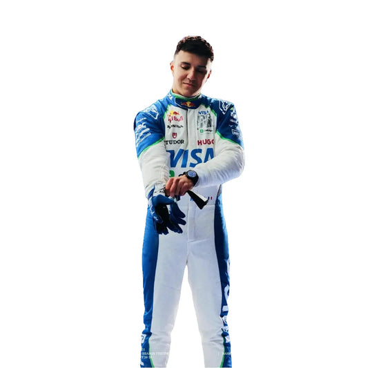 Isack Hadjar 2025 Racing Bulls F1 Inspired Race Suit | Prokart Racegear