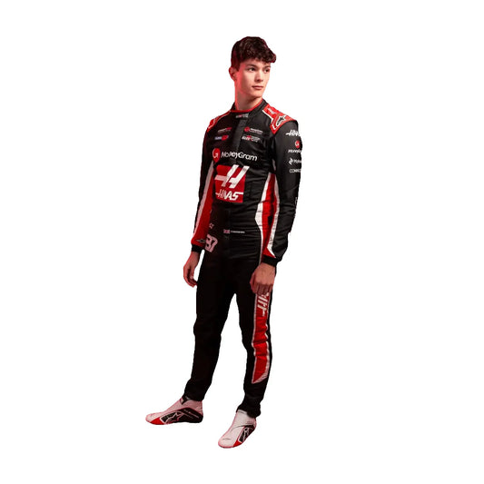 Oliver Bearman 2025 Haas F1 Inspired Race Suit | Prokart Racegear