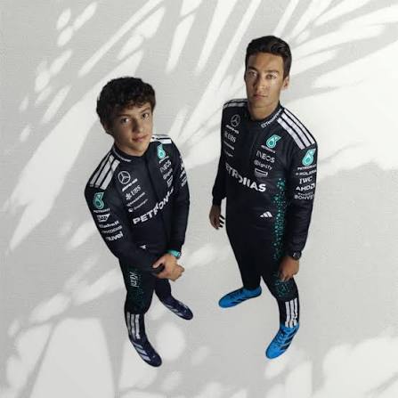 George Russell 2025 Mercedes F1 Inspired Race Suit  black | Prokart Racegear