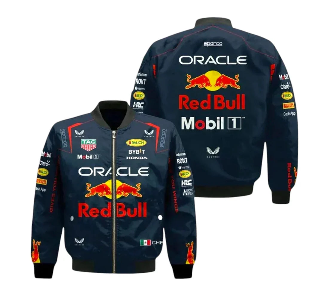 Sergio Perez 2023 Oracle Red Bull Racing F1 Vintage Jacket
